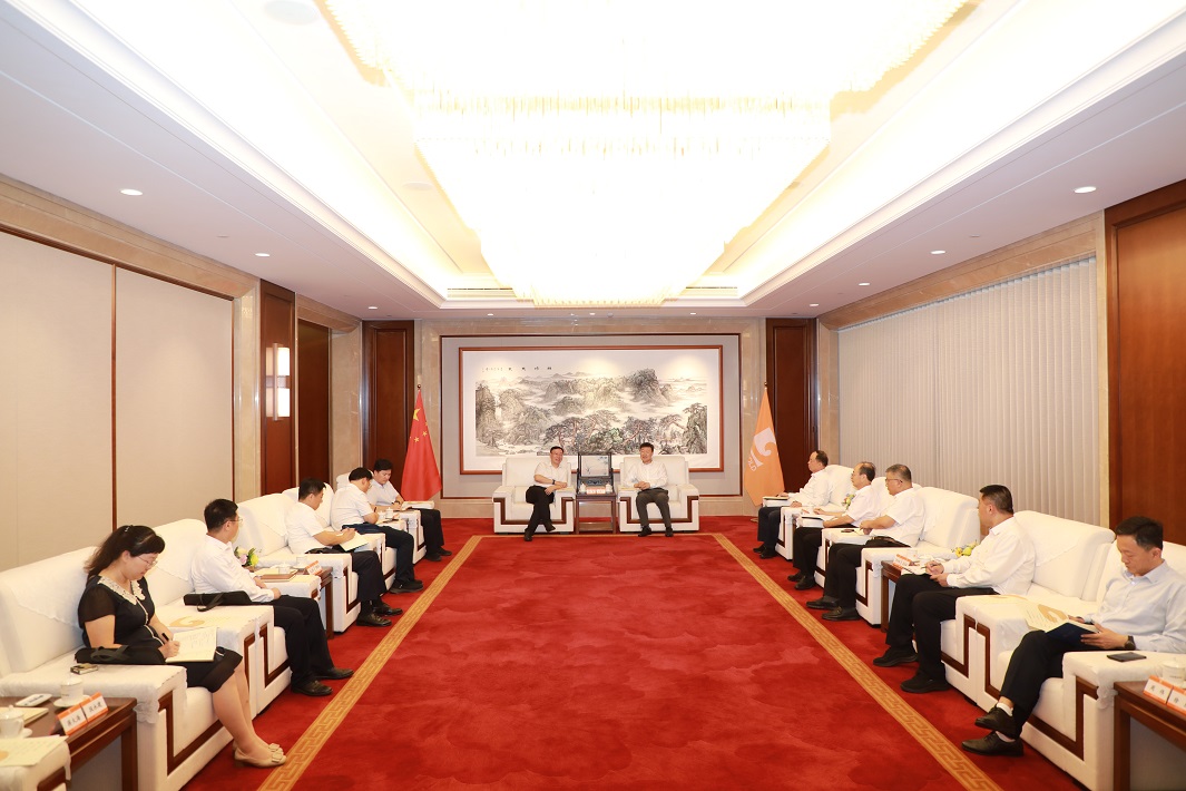 山東省人社廳與山東黃金集團進行工作對接交流